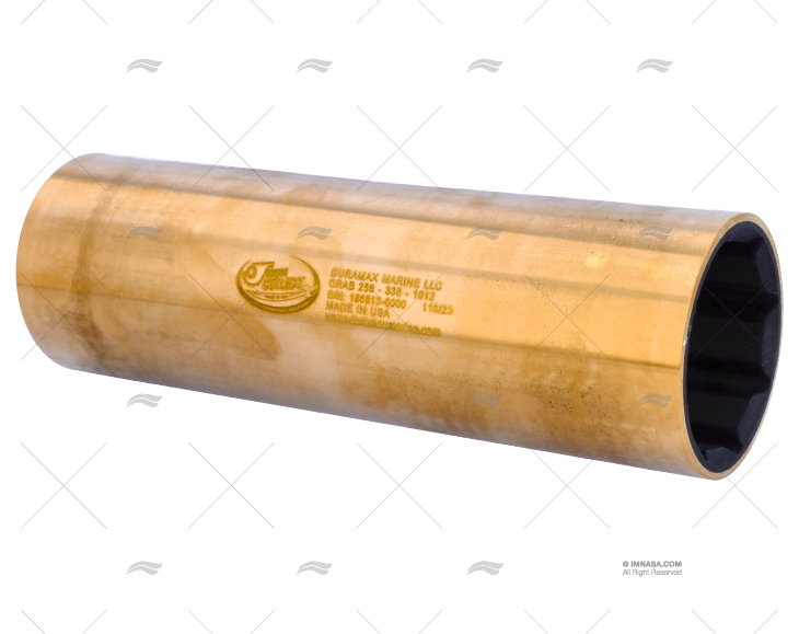 ROLAMENTO LATÃO NAVAL-BORRACHA 2"5/8 CRAB DURAMAX