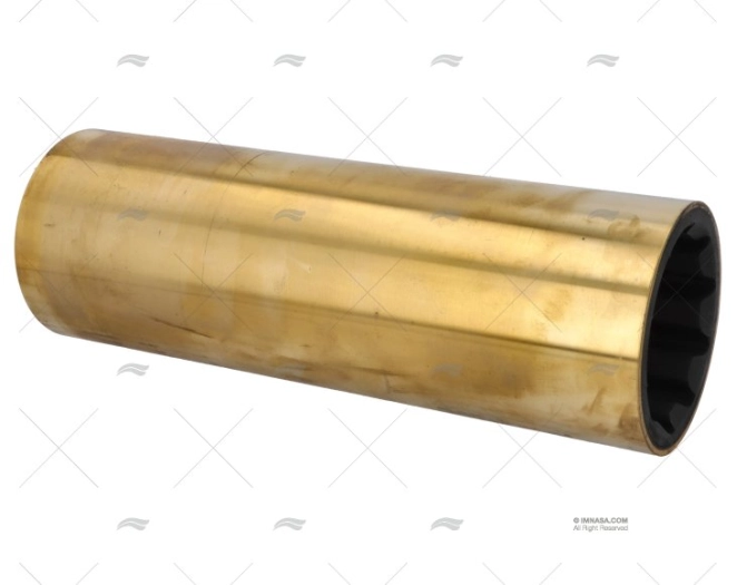 ROLAMENTO LATÃO NAVAL-BORRACHA 3\"1/8 ESCURO DURAMAX