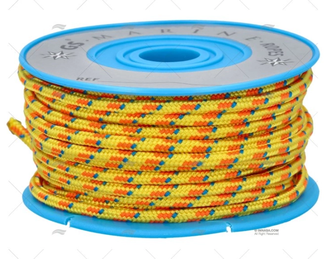 BOBINA POLIESTERE. GIAL./ARANC./BLU 3mm 10m MEYER