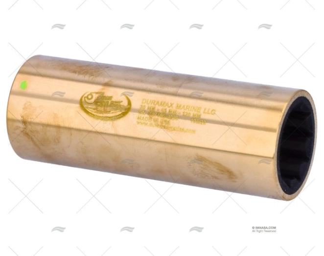 ROLAMENTO LATÃO NAVAL-BORRACHA 30x45x120mm DURAMAX