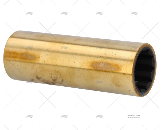 CUSCINETTO OTTONE NAVALE-GOMMA 32x45x128mm DURAMAX