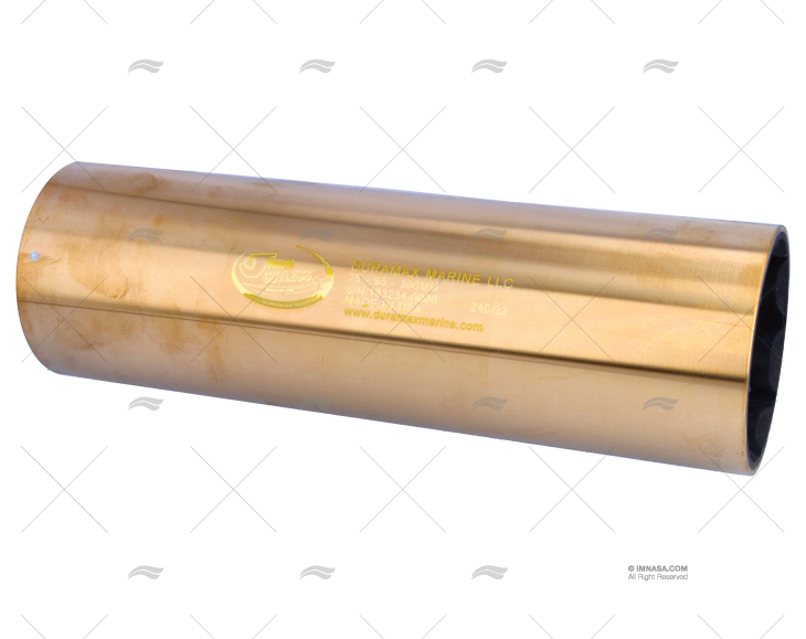 ROLAMENTO LATÃO NAVAL-BORRACHA 75x95x300mm DURAMAX