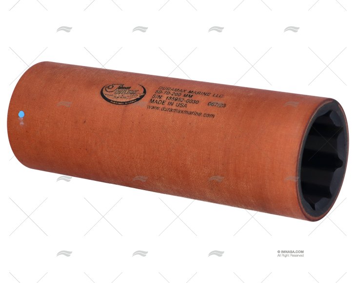CUSCINETTO FENOLICO-GOMMA 50x70x200mm DURAMAX