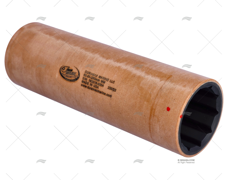 CUSCINETTO FENOLICO-GOMMA 65x85x260mm DURAMAX