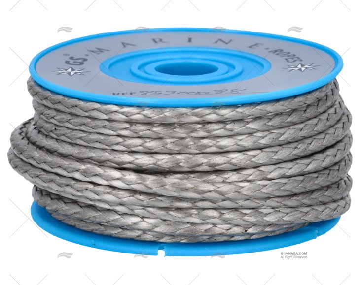 BOBINA DYNEEMA SK75 GRIGIO 4mm 8m MEYER