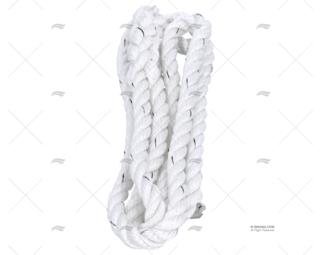 CABO P/DEFENSA BRANCO 10mm 1,5m C/GAZA MEYER