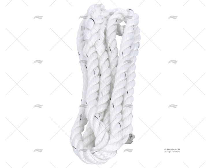 CABO P/DEFENSA BRANCO 10mm 1,5m C/GAZA MEYER