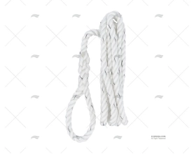 CABO P/DEFENSA BRANCO 12mm 2,3m C/GAZA MEYER