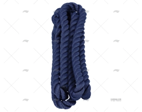 CIMA P/PARABORDO BLU 10mm 1,5m C/OCCHIELLO MEYER