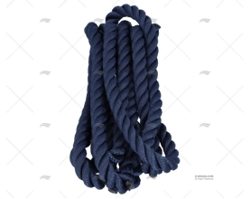 CABO P/DEFENSA AZUL 12mm 2,3m C/OLHAL MEYER