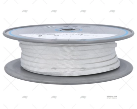 CABO PLANO 08mm BRANCO 100m MEYER