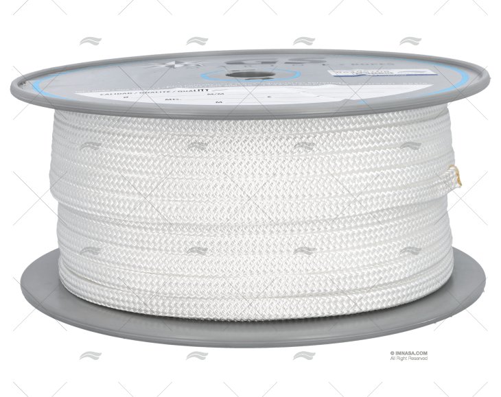 CABO PLANO 14mm BRANCO 100m MEYER
