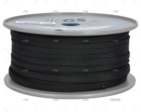 CABO P/DEFENSA NEGRO  10mm 100m LIROS