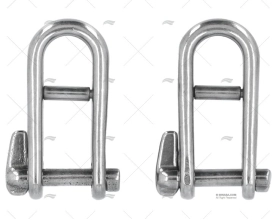 GRILLO AUTOMATICO C/BARRA. INOX 05mm(2pz)