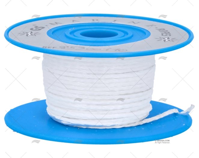 TO KNOT WHITE REEL THREAD 1,2mm 20m MEYER