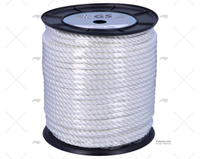 CABO CABLAGEM 10mm BRANCO ALTA TENACIDADE