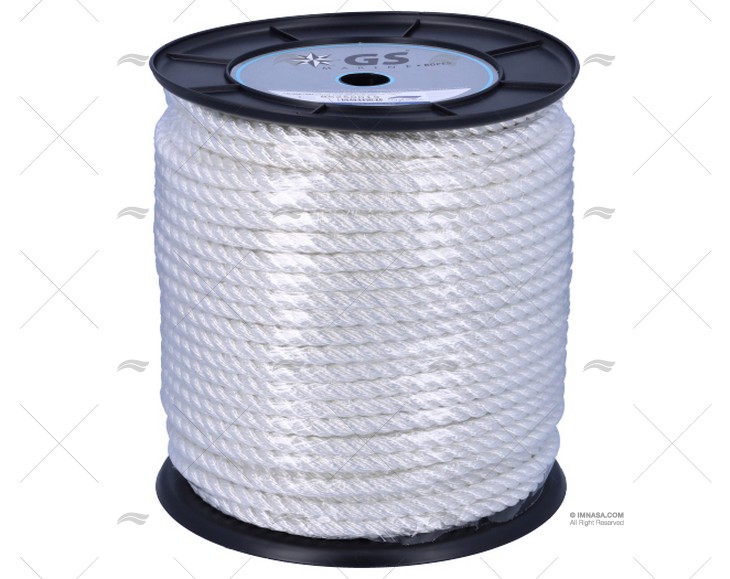 CABO CABLAGEM 10mm BRANCO ALTA TENACIDADE