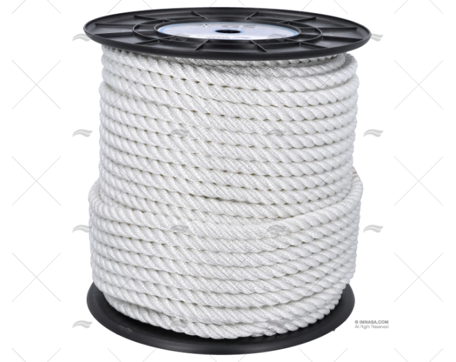 CIMA CABLAGGIO 14mm BIANCO ALTA TENACITÀ