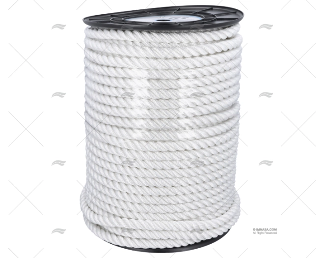 CIMA CABLAGGIO 16mm BIANCO ALTA TENACITÀ