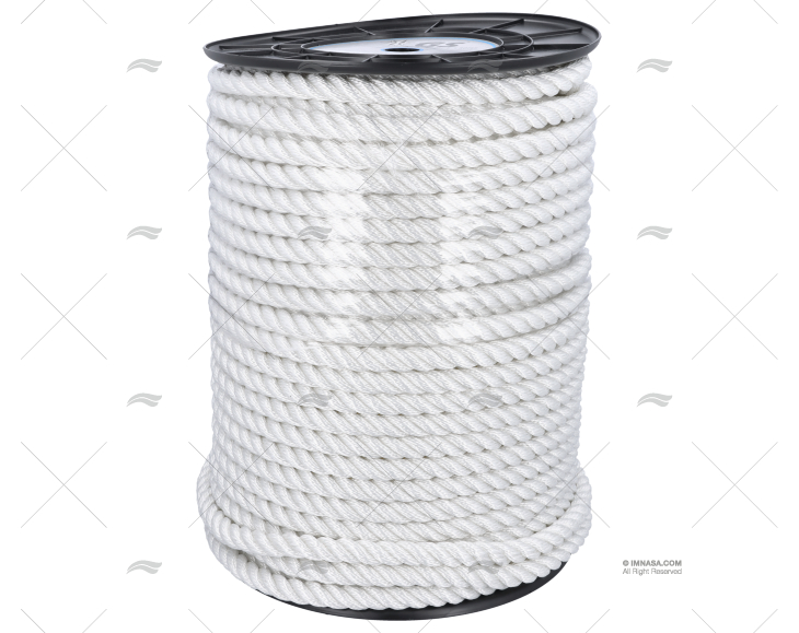 CABO CABLAGEM 16mm BRANCO ALTA TENACIDADE