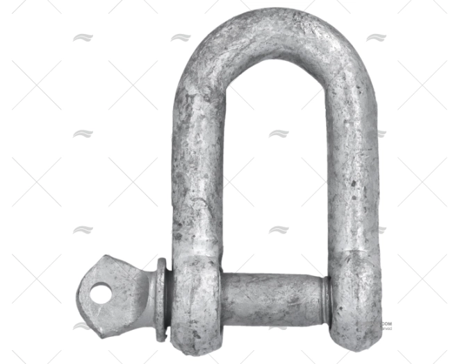 MANILHA RETA GALVANIZADO 10mm