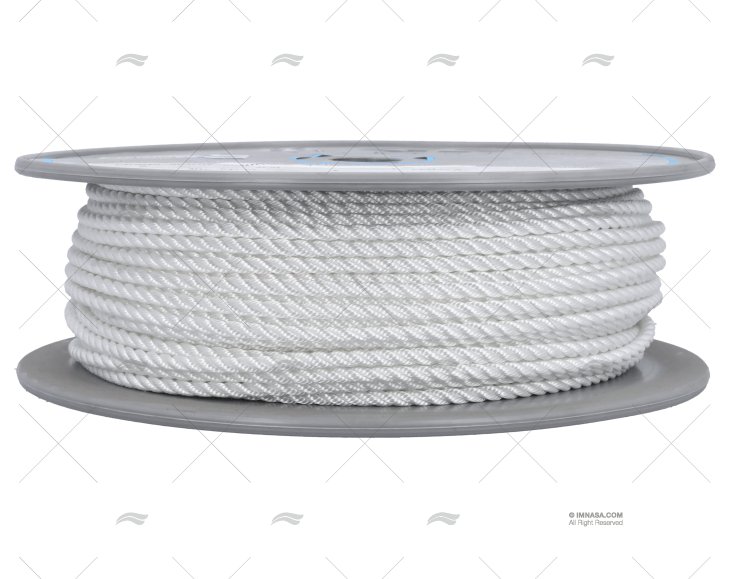CIMA CABLAGGIO 06mm BIANCO AT 100MT LIROS