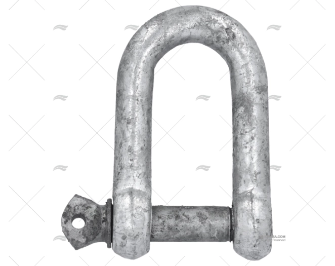 MANILHA RETA GALVANIZADA 12mm