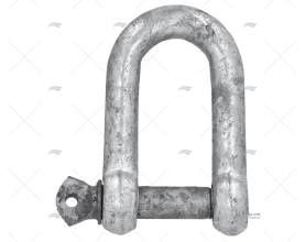 MANILHA RETA GALVANIZADA 12mm