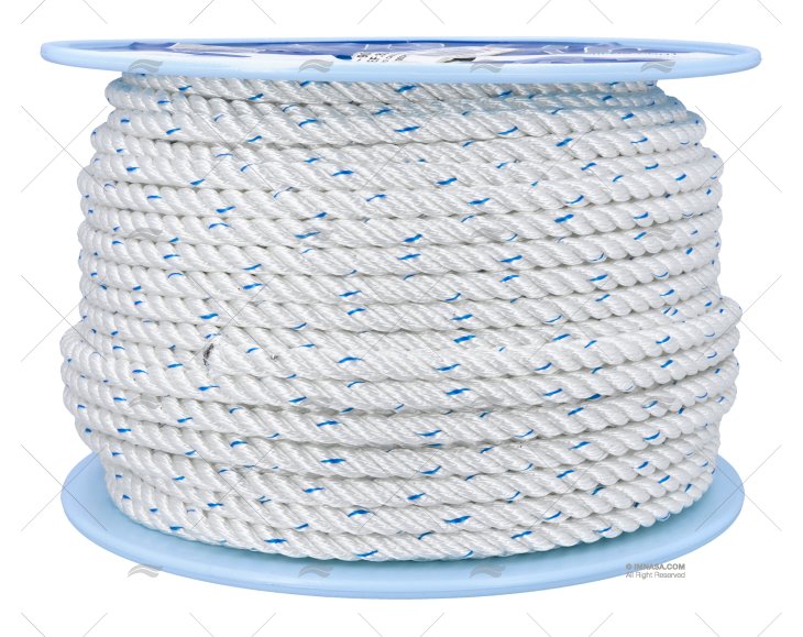 CIMA CABLAGGIO 10mm BIANCO AT 100MT LIROS