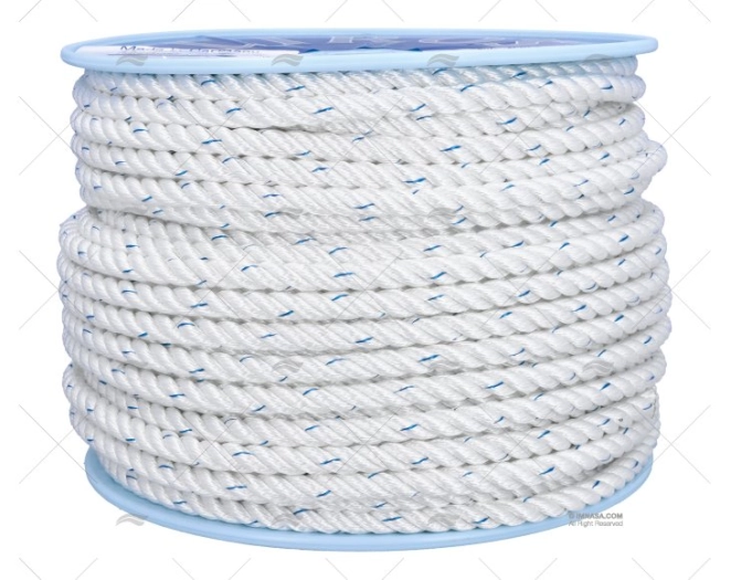 CABO CABLAGEM 12mm BRANCO AT 100MT LIROS