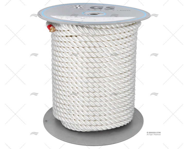 MOORING CABLE WHITE 16mm HIGH
