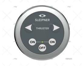 PAINEL CONTROLO HÉLICE PROA 12/24V REDONDO SLEIPNER