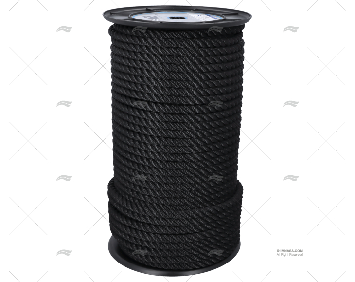 CIMA CABLAGGIO 12mm NERO  ALTA TENACITÀ
