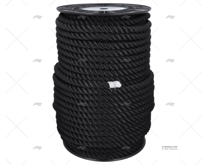CABO CABLAGEM 18mm PRETO  ALTA TENACIDADE
