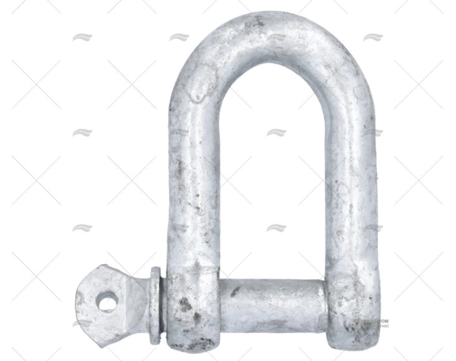 MANILHA RETA GALVANIZADA 16mm