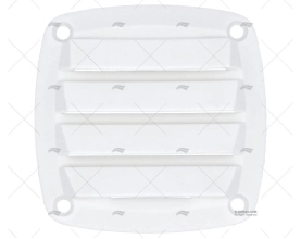VENT ABS WHITE 87X87  Ø76MM