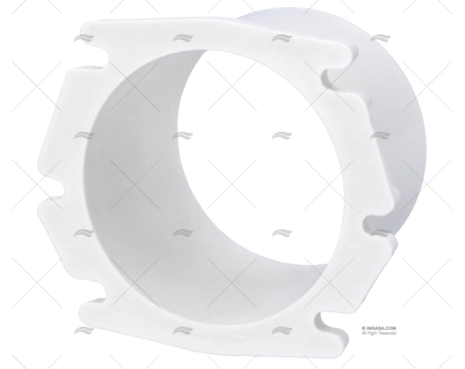 TUBO PARA GRELHA ABS BRANCA