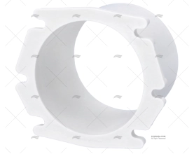 TUBO PARA GRELHA ABS BRANCA