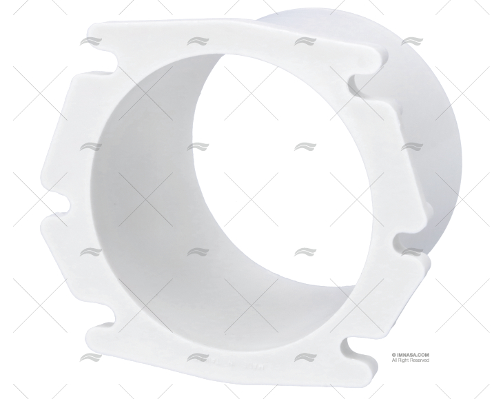 TUBO PARA GRELHA ABS BRANCA