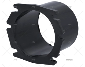TUBO PER GRIGLIA IN ABS NERA