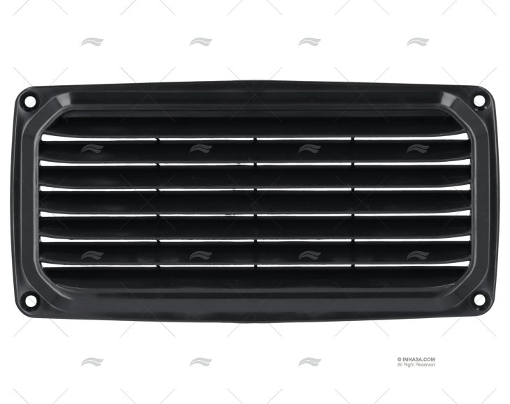 VENT PLASTIC BLACK 201mm