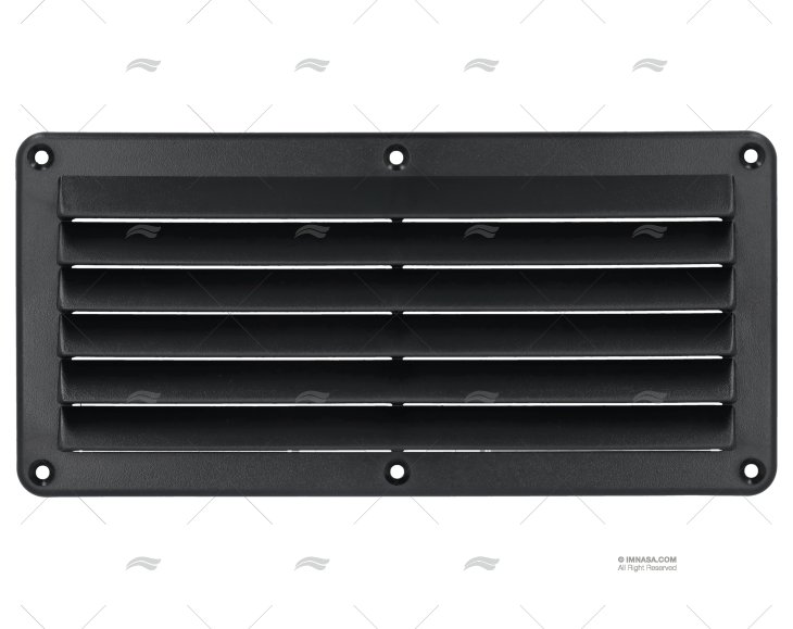 VENT PLASTIC BLACK 261mm