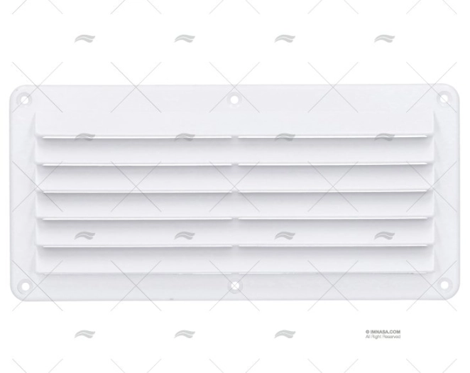 GRIGLIA PLASTICA BIANCA 261mm
