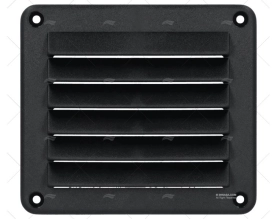 GRIGLIA PLASTICA NERA 140mm