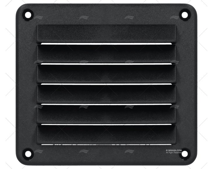 GRIGLIA PLASTICA NERA 140mm
