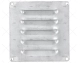 STAINLESS STEEL VENT 120x120mm