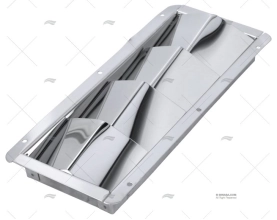 GRIGLIA INOX AISI 304 254x111mm MARINE TOWN