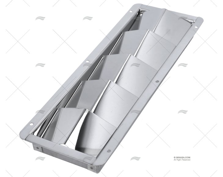 LOUVERED VENT SS 304 327x111mm