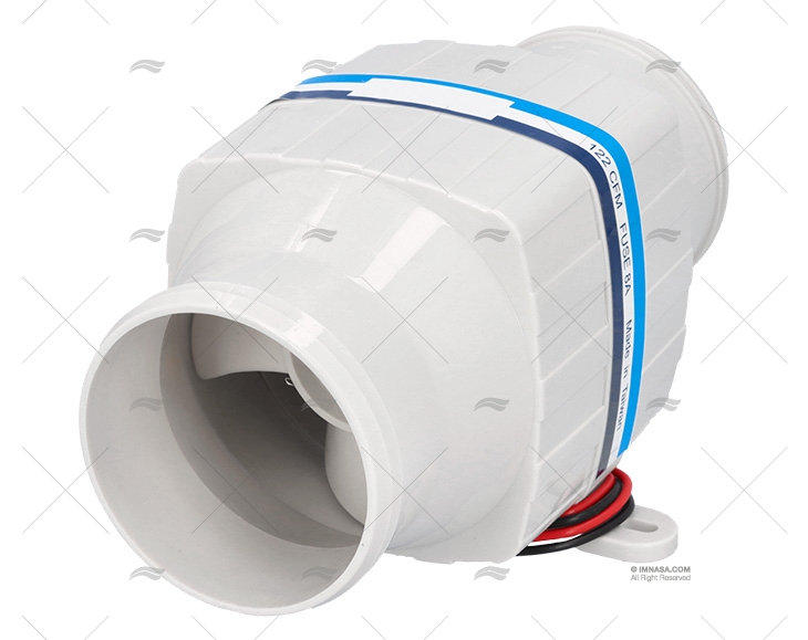 IN-LINE BLOWER FOR GAS EXTRACTION  12V