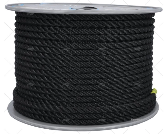 CABO FIAÇÃO PRETO 10mm ALTA TENACIDADE LIROS